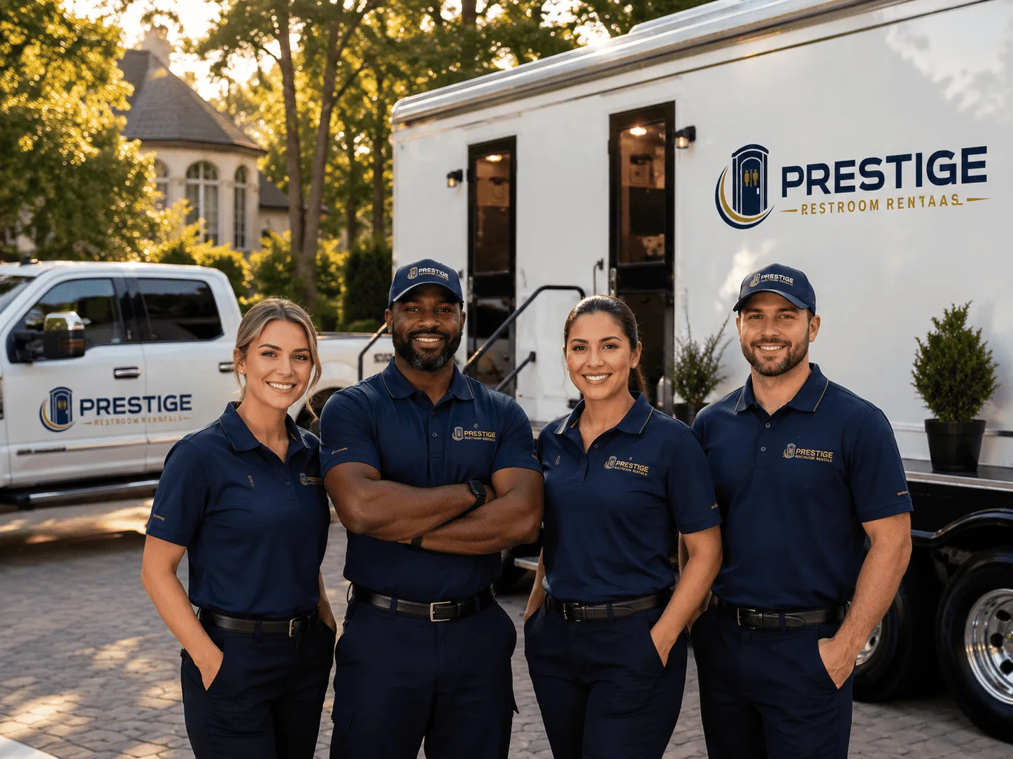 Trusted Luxury Portable Restrooms company in Uniontown, OH